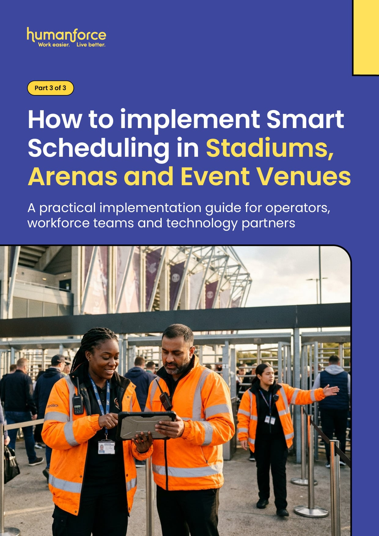 How to implement Smart Scheduling in Stadiums, Arenas and Event Venues
